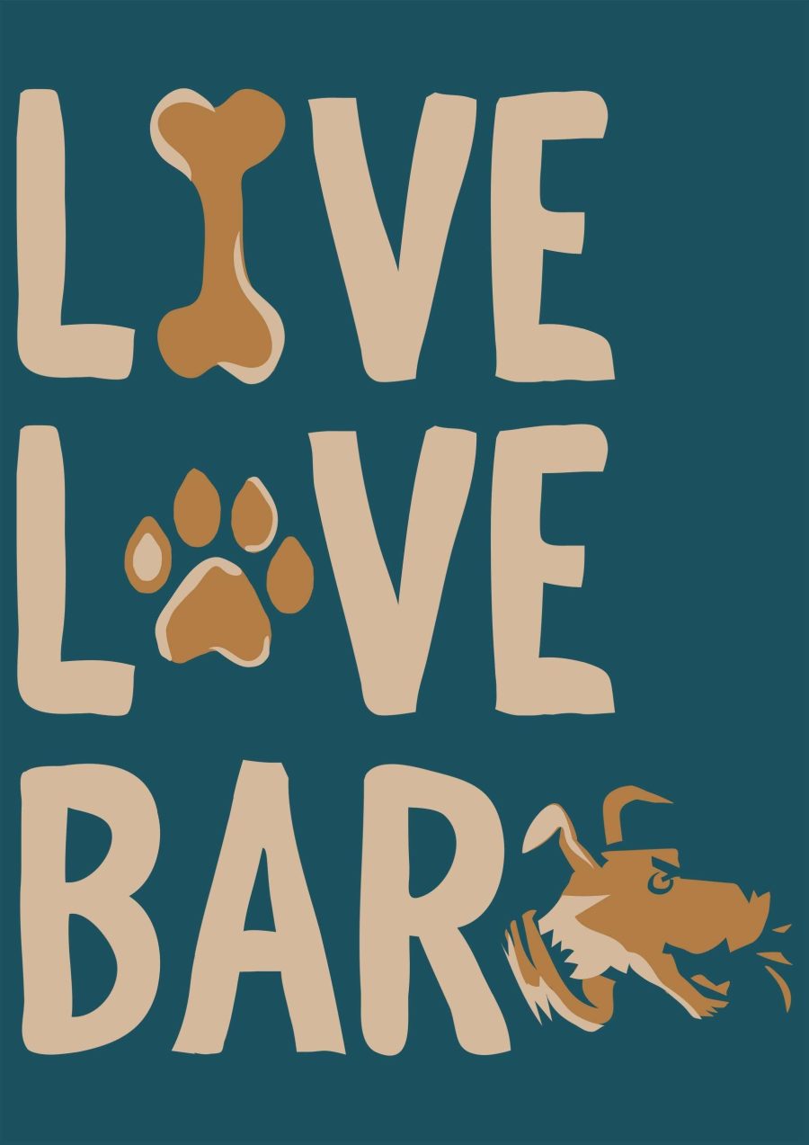 Live Love Bark A4 Attitude Posters