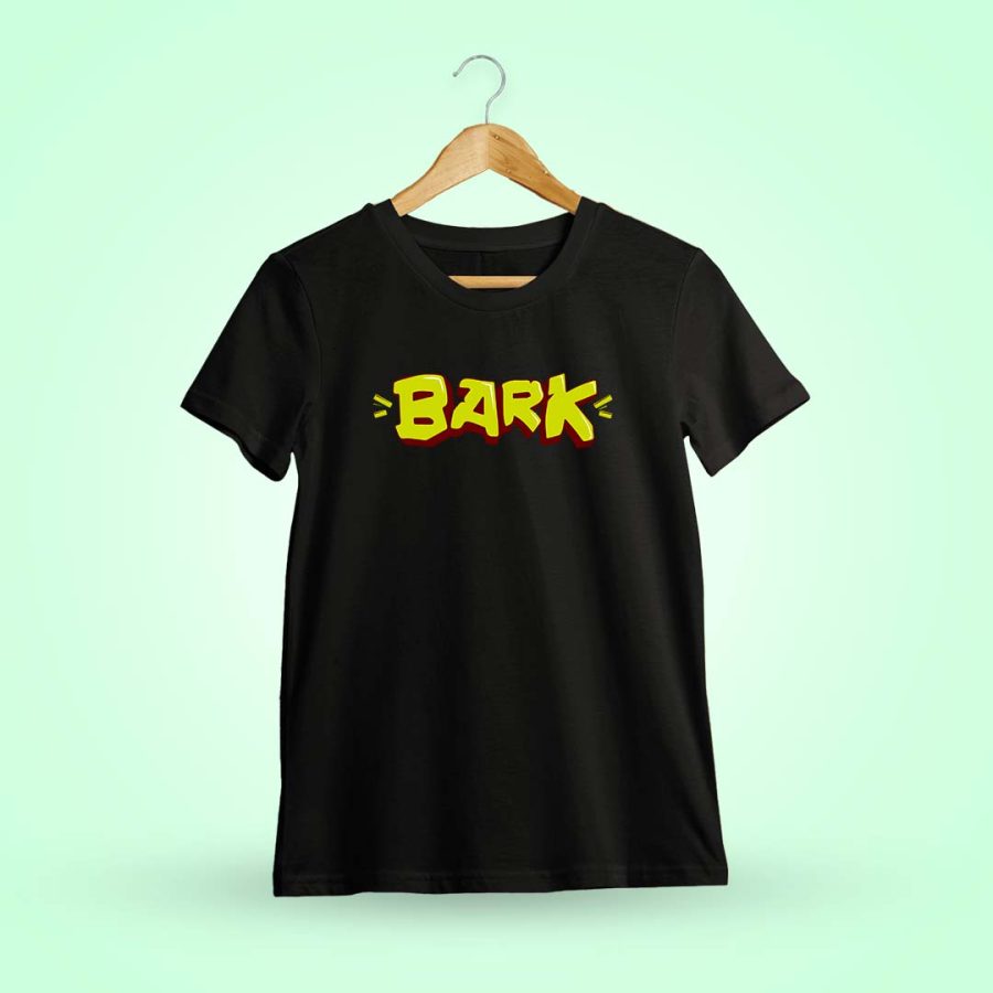 Bark Black T-Shirt