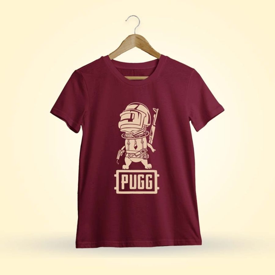 Pugg Maroon T-Shirt