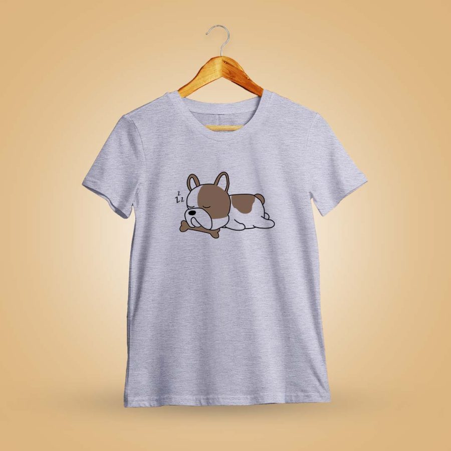 Sleeping Puppy Grey Melange T-Shirt